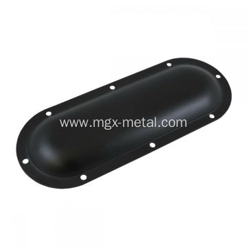 Powder Coated Black Metal Master Cylinder Cover Plate